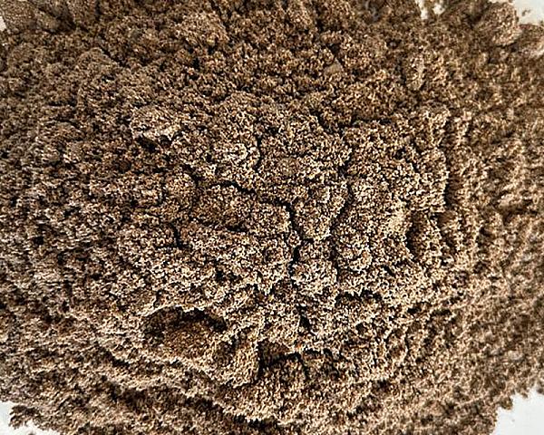 Recyclingsand von Volz und Herbert GmbH in einer losen Haufen-Darstellung.