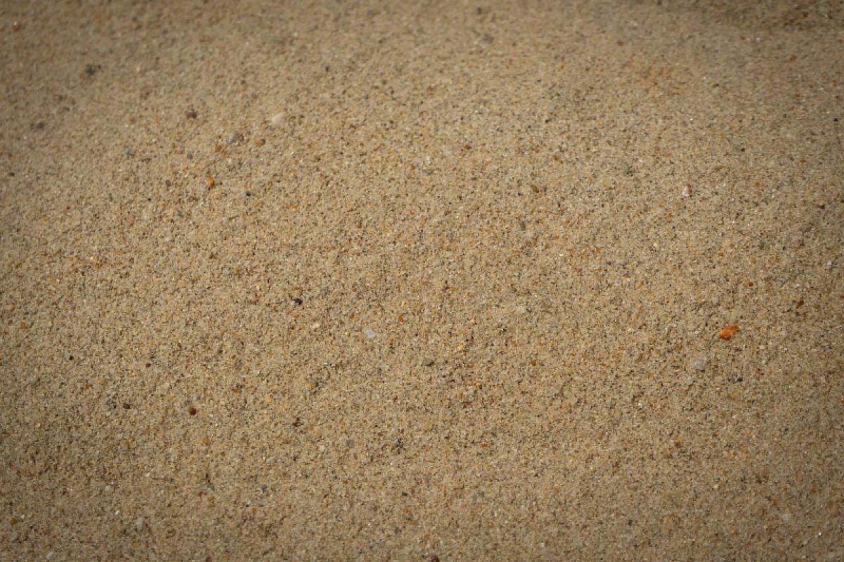 Sand gewaschen