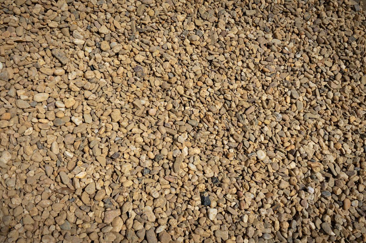 Rheinkies gewaschen