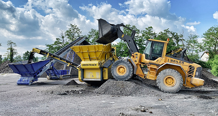 Naturstein + Recycling Winfried Beiler GmbH Hintergrundbild Mobil